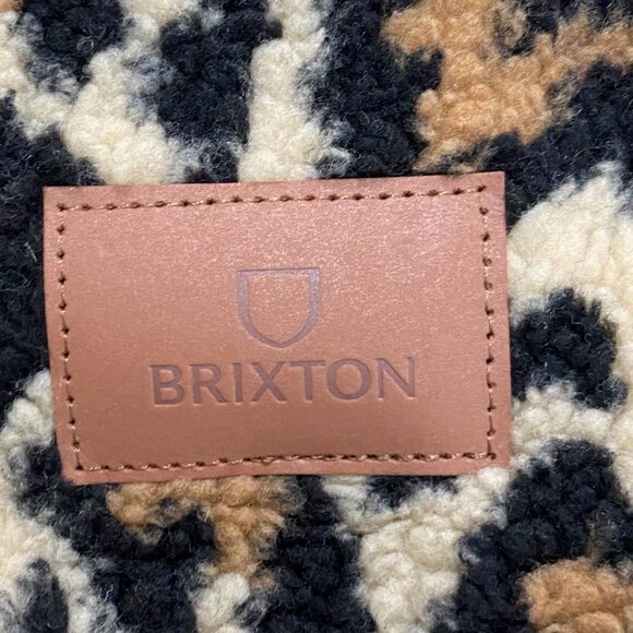 NWOT! Brixton Faux Fur Tote Bag in Animal Print - Picture 3 of 7